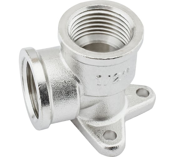 Уголок с креплением никелированный PROFACTOR в/в 1/2" PF TF 146