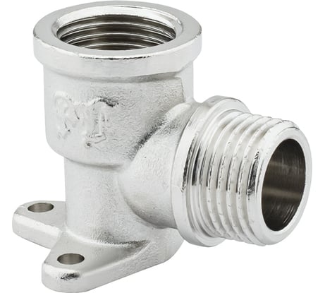 Уголок с креплением никелированный PROFACTOR в/н 1/2" PF TF 147