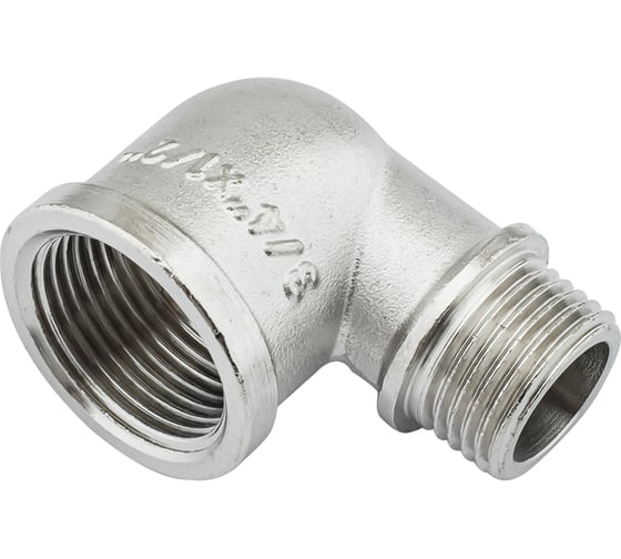 Уголок с ребордой никелированный PROFACTOR в/н 3/4" х 1/2" PF TF 132
