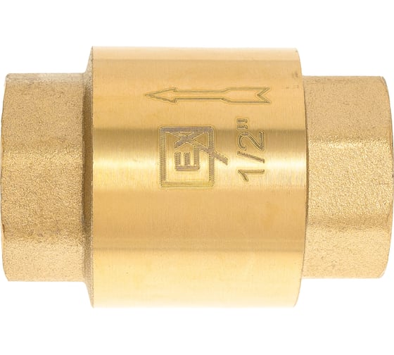 Клапан обратный (латунный золотник) PROEXPERT 1/2" PN 16 L01013201 1