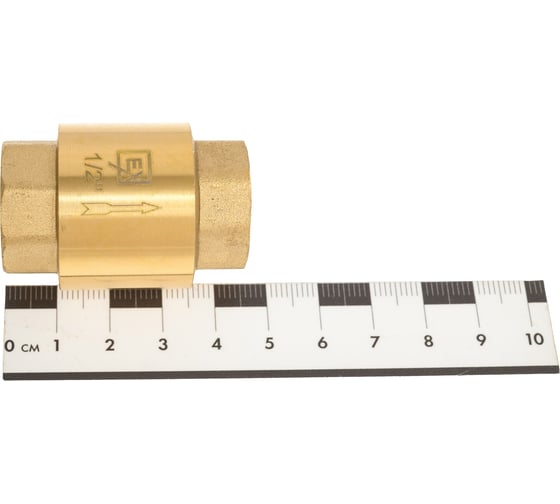 Клапан обратный (латунный золотник) PROEXPERT 1/2" PN 16 L01013201