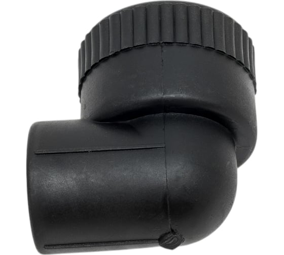 Уголок комбинированный Blue Ocean UV-pro Black с внутренней резьбой, 20x1/2", черный, с защитой от ультрафиолета PPRF/IT90E-UV(Bk)-20x1/2"