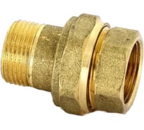 Разъемное соединение Uni-Fitt НВ 3/4" с прокладкой O-ring, латунь 10161G000505