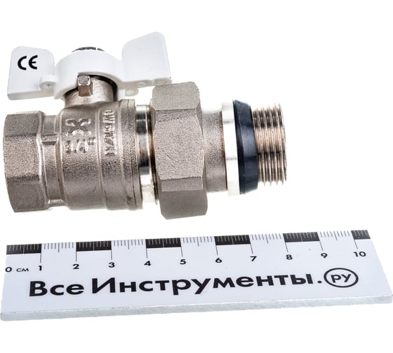 Шаровой кран IVANCI Stable с разъемным соединением и стопорным кольцом, внутр.-наруж. рез.3/4 IVC.101227.N.24