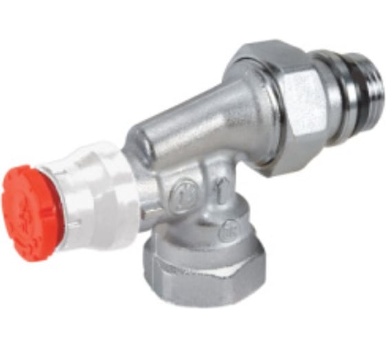 Угловой осевой термостатический клапан GEKON 1/2"ВР GK 7625 12 1