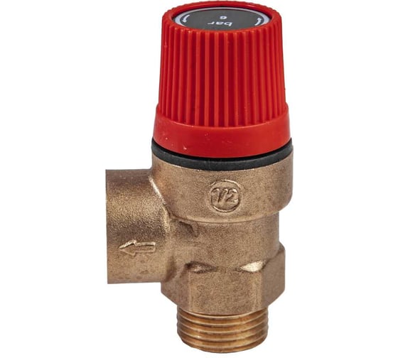 Клапан предохранительный KROMWELL 1/2", 6 бар EU.ST6186032 12_k