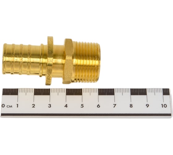 Аксиальная комбинированная муфта PROEXPERT НР 25x3/4" латунь AMK2534R
