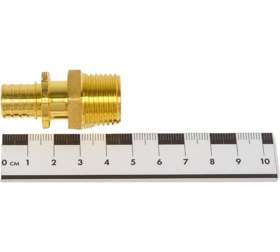Аксиальная комбинированная муфта PROEXPERT НР 16x1/2" латунь AMK1612R