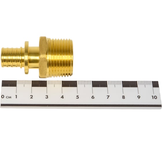 Аксиальная комбинированная муфта PROEXPERT НР 16x3/4" латунь AMK1634R