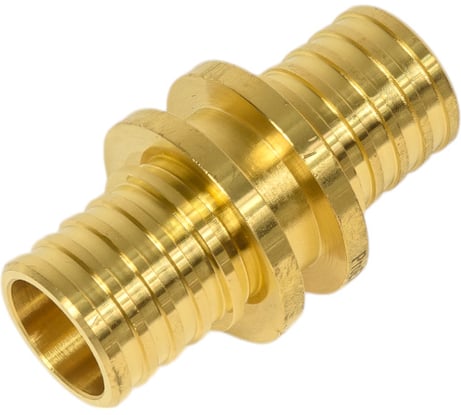 Муфта равнопроходная PROEXPERT 32-32 мм латунь AMRP3232