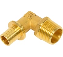 Аксиальный комбинированный уголок PROEXPERT НР 16x1/2" латунь AUK901612R