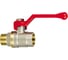 Кран шаровый усиленный RVC 1" в/н ручка ИС.080171 1