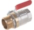Кран шаровый усиленный RVC 1" в/н ручка ИС.080171 4