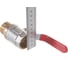 Кран шаровый усиленный RVC 1" в/н ручка ИС.080171 5