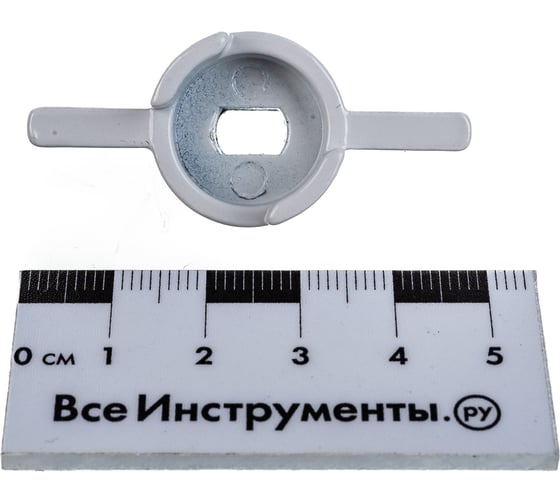 Усиленная ручка-бабочка для крана MasterProf белая, 1/2"-3/4" ИС.131429