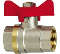 Кран шаровый RVC усиленный 3/4" в/в бант ИС.080152