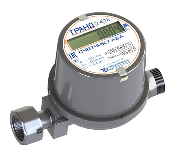 Счетчик газа Гранд 4 ТК 1 1/4 Pconst = 3кПа 00-00061034