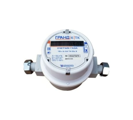Счетчик газа Гранд 6 ТК М G 3/4 РОССИЯ 77700026145