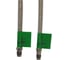 Подводка гибкая для смесителя (2 шт; 1/2"хМ10; 0.5 м; гайка-штуцер) Lavita HF-C500L 4