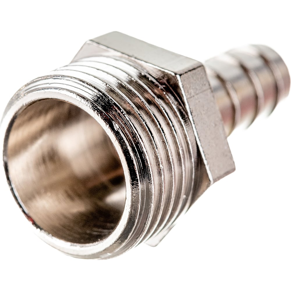 Штуцер FV-PLAST FV-Brass латунный для шланга 10х1/2 НР 1/2" AA468010012 ...