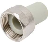 Переходник FV-PLAST пластмассовый с накидной гайкой 20x3/4 150 50 225021