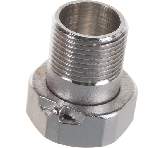 Штуцер FV-PLAST FV-Brass латунный, для присоединения счетчика воды 3/4х1 AA467034040