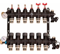 Коллекторная группа FV-PLAST полимер 1хPUSH-16 7 выходов, с расх., воздухоотвод. AA906002107