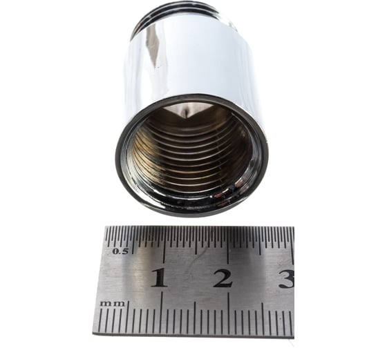 Удлинитель FV-PLAST FV-Brass 1/2 ХРОМ 1/2х25 мм AA457012025
