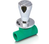 Кран проходной под штукатурку Blue Ocean вентиль PPRF/CSV(G)-25