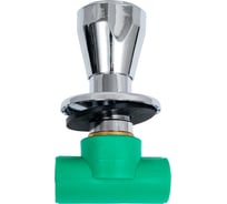 Кран проходной под штукатурку Blue Ocean вентиль PPRF/CSV(G)-20