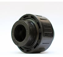 Муфта разъёмная американка Blue Ocean UV-pro Black для ХВС, пластиковая, 20 мм PPRF/UA-PPR(Bk)-20