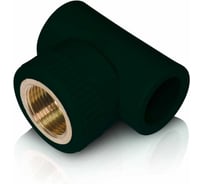 Тройник комбинированный Blue Ocean UV-pro Black с внутренней резьбой, 25x3/4", черный, с защитой от ультрафиолета PPRF/ITT-UV(Bk)-25х3/4"