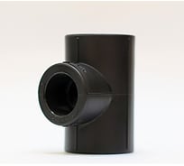 Тройник переходной Blue Ocean UV-pro Black 32x25x32 мм, черный, с защитой от ультрафиолета PPRF/RT-UV(Bk)-32x25x32