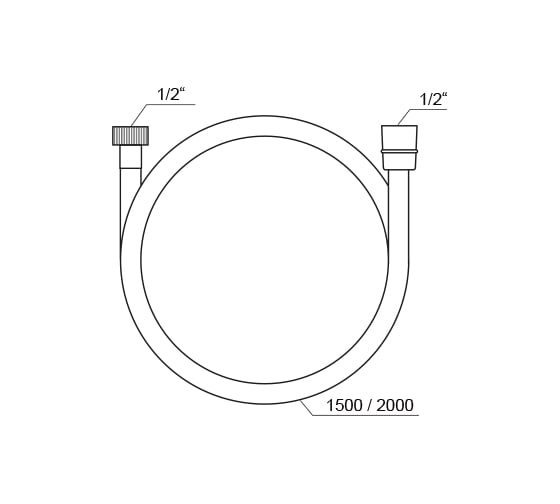Душевой шланг Ravak SatinFlex 913.62RGB 150 см, розовое золото X07P707