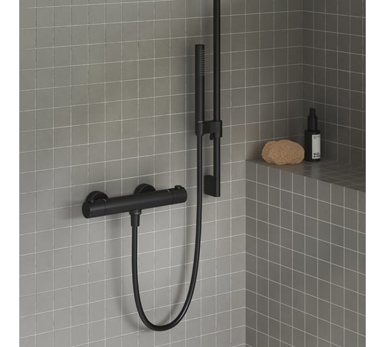 Душевой шланг Ravak SatinFlex 913.22BLM 150 см, черный матовый X07P671