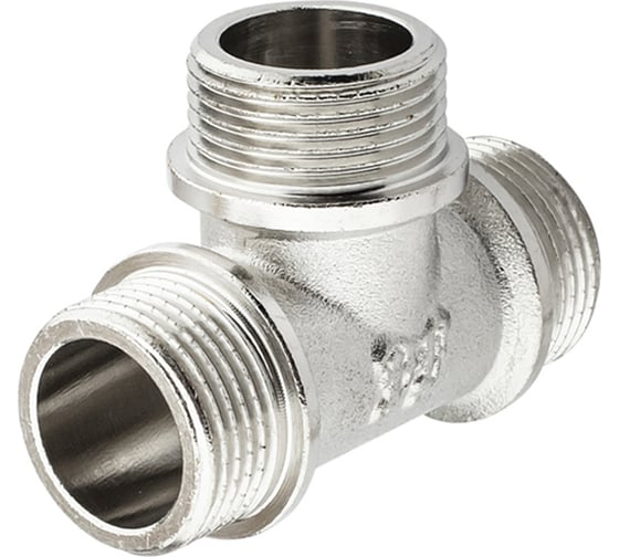 Тройник никелированный PROFACTOR н/н/н 3/4" PF TF 171