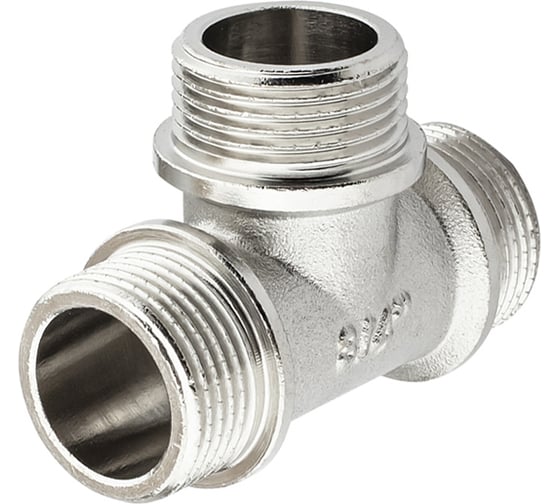 Тройник никелированный PROFACTOR н/н/н 3/4" PF TF 171