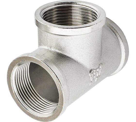 Тройник никелированный PROFACTOR в/в/в 1 1/4" PF TF 157