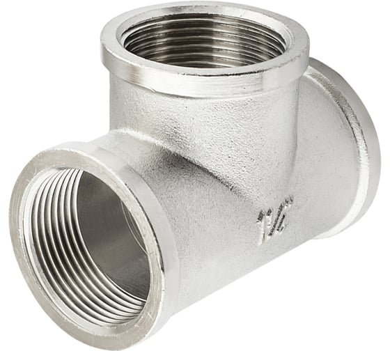 Тройник никелированный PROFACTOR в/в/в 1 1/4" PF TF 157