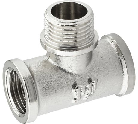 Тройник никелированный PROFACTOR в/н/в 1/2" PF TF 172