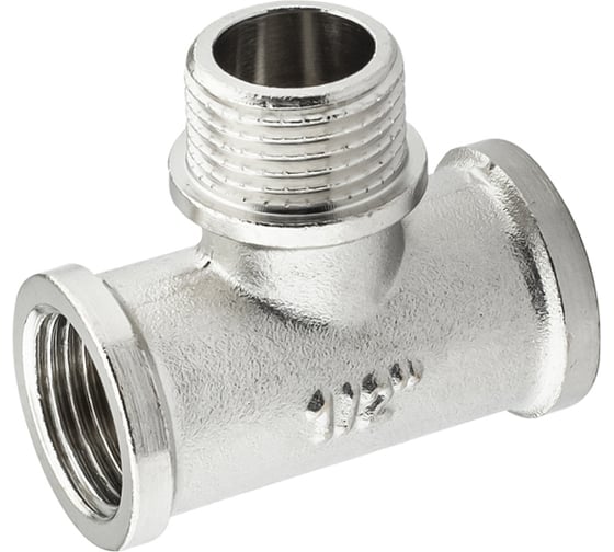 Тройник никелированный PROFACTOR в/н/в 1/2" PF TF 172