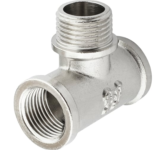 Тройник никелированный PROFACTOR в/н/в 1/2" PF TF 172