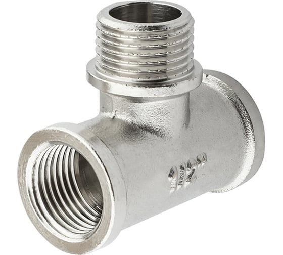 Тройник никелированный PROFACTOR в/н/в 1/2" PF TF 172