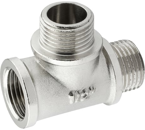 Тройник никелированный PROFACTOR в/н/н 1/2" PF TF 174