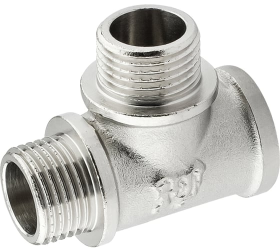 Тройник никелированный PROFACTOR в/н/н 1/2" PF TF 174