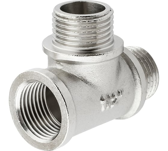 Тройник никелированный PROFACTOR в/н/н 1/2" PF TF 174