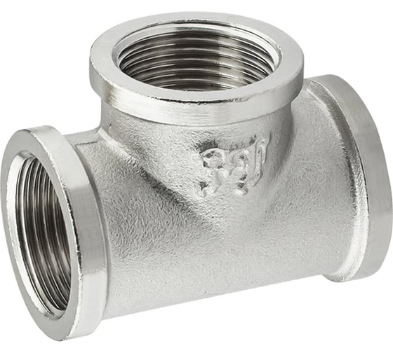 Тройник никелированный PROFACTOR в/в/в 3/4" PF TF 153 1