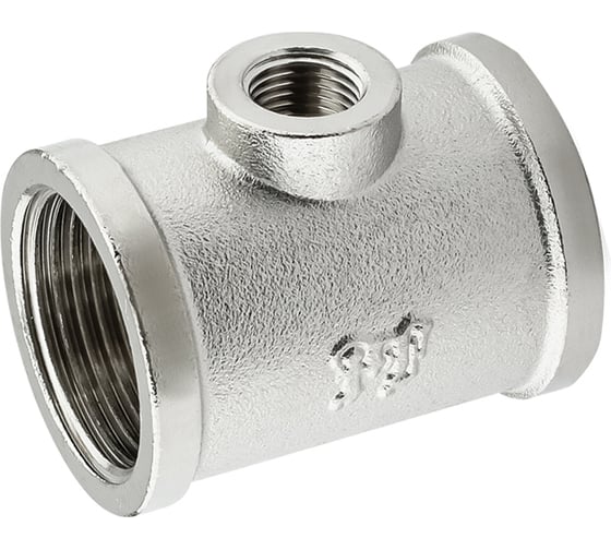 Тройник никелированный PROFACTOR в/в/в 1" х 1/4" х 1" PF TF 160