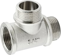 Тройник никелированный PROFACTOR в/н/н 3/4" PF TF 175