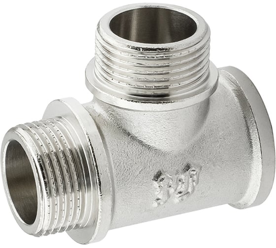 Тройник никелированный PROFACTOR в/н/н 3/4" PF TF 175
